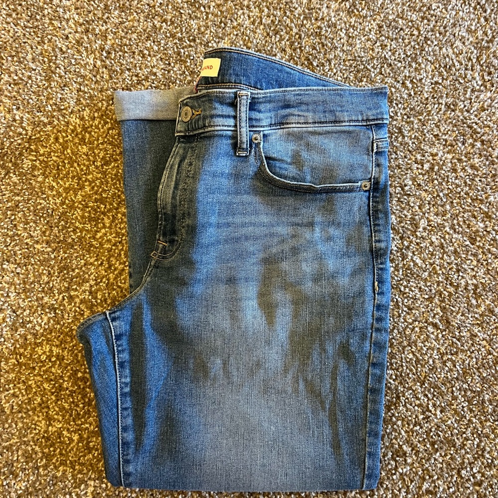 Lucky Brand Women's Cropped Jeans in Denim Blue